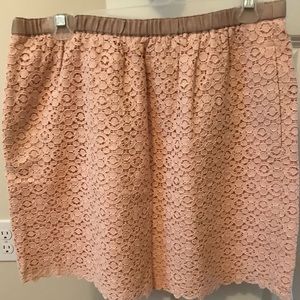 JCREW Beautiful lace skirt!